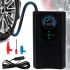 Автомобильный воздушный компрессор Charge Pump CQB001 электрический автокомпрессор с LED дисплеем, насос для подкачки шин от прикуривателя 150 PSI