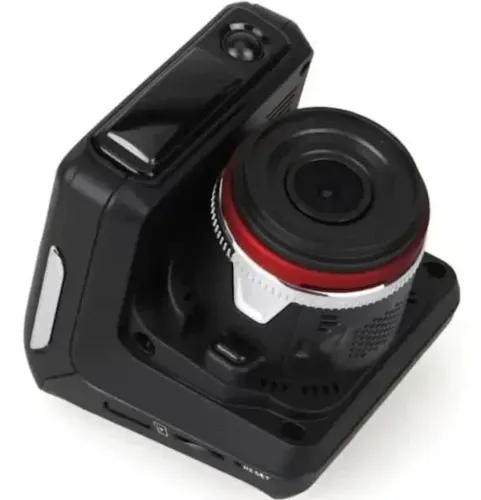 Автомобильный видеорегистратор DVR X7 GPS с антирадаром, Универсальный авторегистратор 1080P с детектором радара угол обзора 140 градусов Черный