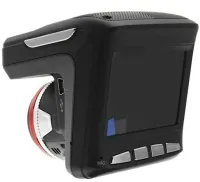 Автомобильный видеорегистратор DVR X7 GPS с антирадаром, Универсальный авторегистратор 1080P с детектором радара угол обзора 140 градусов Черный