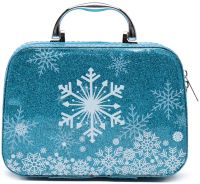 Набір дитячої косметики Холодне серце Frozen Makeup Play Set Декоративні тіні, помада, лаки, корона і рукавички, комплект 17 предметів у валізі