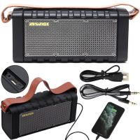 Портативна Bluetooth колонка Awei Y668 з PowerBank бездротова акумуляторна стерео акустика, мінідинамік з ручкою і повербанком FM MP3 AUX TF USB