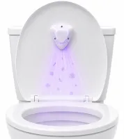 Дезінфікуючий стерилізатор для туалету з УФ-лампою UV Toilet Sterilizer LT-3005; ультрафіолетовий дезінфектор для унітазу з датчиком руху XL-659