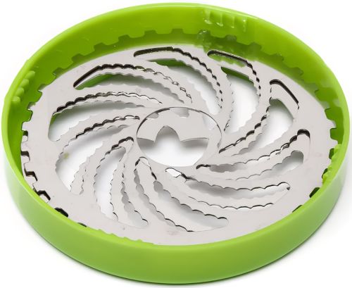 Ручний подрібнювач для свіжої зелені Herb Grinder ручна механічна млин для спецій і сушених трав з регульованим рівнем помелу Зелена