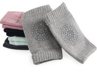 Антиковзні дитячі наколінники для повзання Children Thicken Knee Protector захисні наколінники з силіконом від синців і ударів з бавовни