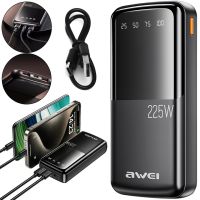 Портативний зарядний пристрій Power Bank Awei P13K 20000mah 22.5W 22 USB TYPE-C зі швидкою зарядкою та індикатором, зовнішній акумулятор повербанк