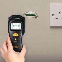 Детектор прихованої проводки і металу Smart Sensor AR 906 цифровий шукач для пошуку дротів у стінах, індикатор AR906 з дисплеєм і звуковим оповіщенням
