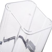 Набір контейнерів для сипучих продуктів Food Storage Container Set 6 ємностей, прозорі контейнери з кришками для зберігання харчових продуктів, круп