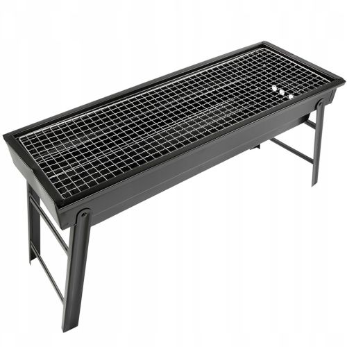 Складной BBQ гриль 60 см Mensory Babale Portable Barbecue Grill TL-603 портативный угольный, дровяной мангал, переносной барбекю с сеткой, 60см