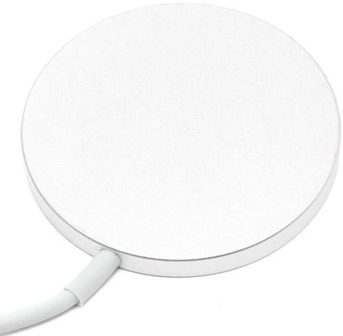 Бездротове зарядний пристрій Magsafe Magnetic універсальна магнітна зарядка магсейф для телефону і навушників IOS Android з виходом Type-C Біла
