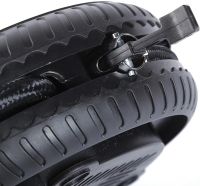 Автомобільний компресор у формі колеса Air Compressor H0248 260PSI 12V автокомпресор, насос з манометром для контролю тиску в шинах, коліс авто