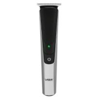 Професійний акумуляторний тример бритва VGR V-926 для стрижки бороди і вусів, Бездротова окантовочна машинка для стрижки волосся з насадками