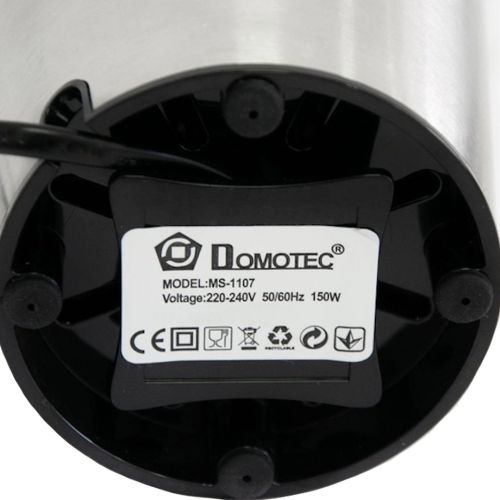 Электрическая кофемолка Domotec MS-1107 150W роторный измельчитель кофейных зерен, орехов и специй, ручная кухонная мельница для кофе MS1107 Серая