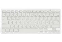 Бездротова ультратонка Bluetooth клавіатура Wireless Keyboard X5 Silver для ПК комп'ютера і планшета з блютуз на батарейках x-5 Срібна