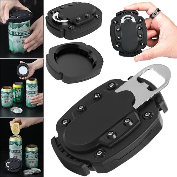 Відкривачка для банок Can Opener LY-451 2 в 1 багатофункціональна гвинтова відкривачка для пивних пляшок, кухонна відкривачка для банок LY451