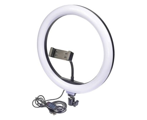 Кільцева USB LED лампа Ring Fill Light JY-260A 26 см 10 " без штатива Професійна студійна Світлодіодна CXB - 260 (теплий, нейтральний, холодний)