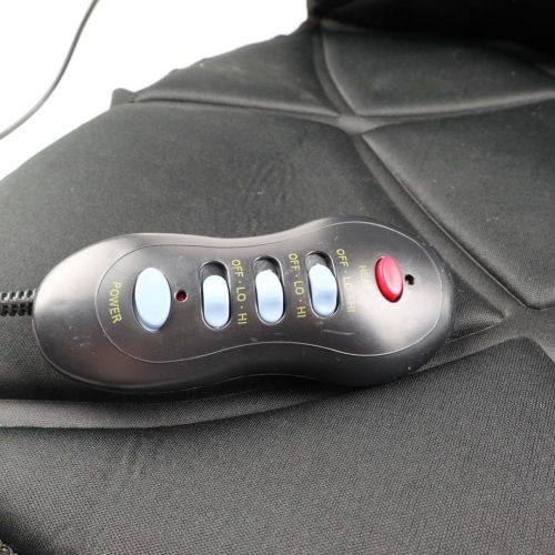Масажна накидка з підігрівом Massage Cushion HL-889B для сидіння в автомобілі, чохол з масажером для крісла LY-408 від мережі і прикурювача