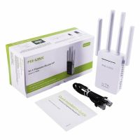 Репітер Wi-Fi сигналу PIX-LINK LV-WR09 з 4-ма вбудованими антенами Підсилювач, ретранслятор, Роутер до 300 мб/з, міні WiFi маршрутизатор Repeater / AP