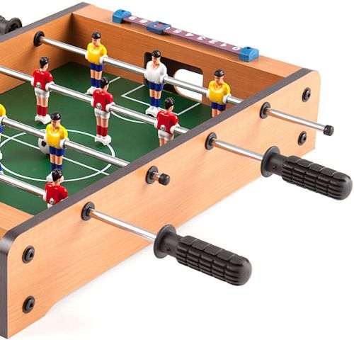 Настольная детская игра футбол Football Champions 2218 по 6 игроков в команде со счетчиком голов, Настольный набор 12 игроков на двоих для детей