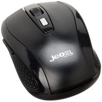 Бездротова оптична мишка Jedel W550 Black 1000 dpi ігрова для комп'ютера і ноутбука 2.4 GHZ на батарейці, геймерська USB миша 98127 Чорна
