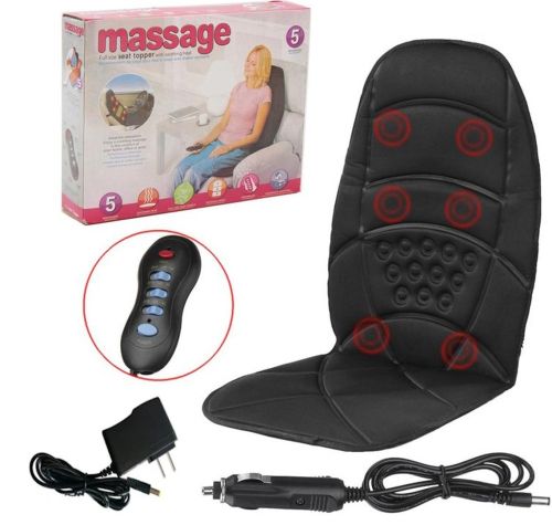Масажна накидка з підігрівом Massage Cushion HL-889B для сидіння в автомобілі, чохол з масажером для крісла LY-408 від мережі і прикурювача