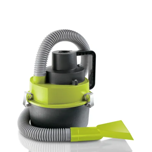 Автомобильный пылесос The Black Multifunction Auto Vacuum 100 W для сухой и влажной уборки в салоне от прикуривателя 12V 3 насадки для авто