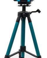 Строительный телескопический штатив тренога для нивелира 44-120 см NeroFF NF12SM 5/8 держатель подставка 1200 мм для лазерного уровня в чехле Синий
