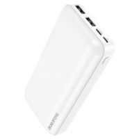 Внешний аккумулятор повербанк Power Bank Borofone BJ27A 20000mAh 15W 2USB TYPE-C с быстрой зарядкой, Портативное зарядное устройство батарея 3 выхода