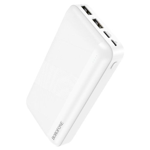 Внешний аккумулятор повербанк Power Bank Borofone BJ27A 20000mAh 15W 2USB TYPE-C с быстрой зарядкой, Портативное зарядное устройство батарея 3 выхода