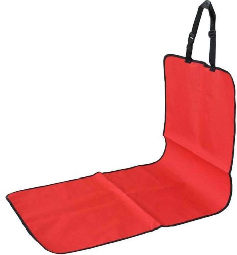 Автомобільна накидка на автомобільне сидіння для тварин Pet Seat Cover Paws, водонепроникний чохол від подряпин собак і кішок в машину Червона