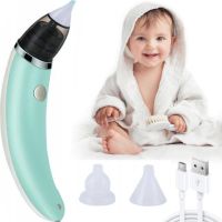 Детский аккумуляторный назальный аспиратор Sniffing Equipment Nasal Aspirator WX-102 USB, Электро Соплеотсос для носа Little Bees PRO HD-8032