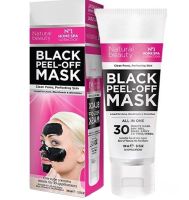 Черная маска для лица Dermacol Black Peel Off Mask в тюбике 120мл. против Угрей и Черных Точек