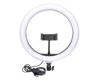 Кільцева USB LED лампа Ring Fill Light JY-260A 26 см 10 " без штатива Професійна студійна Світлодіодна CXB - 260 (теплий, нейтральний, холодний)