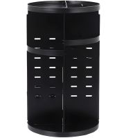 Поворотний органайзер для косметики Rotation Cosmetic Box 360 SX249, косметичний бокс підставка 7006 для зберігання кистей та інструментів Чорний