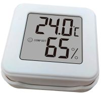 Електронний кімнатний термометр Vkstar Cx - 1207 Цифровий гігрометр з LCD вимірювач температури і вологості повітря в приміщенні термогігрометр Білий