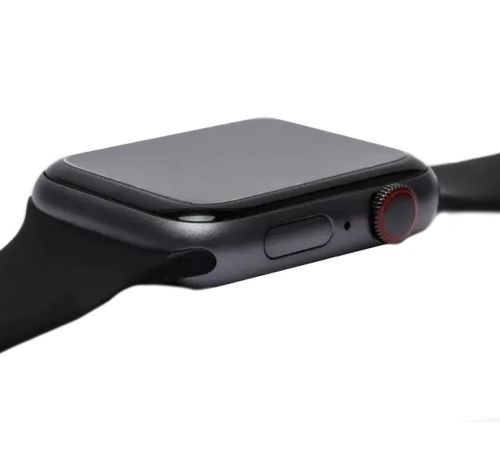 Наручні Смарт годинник Smart Watch T500 Спортивні з мікрофоном, тонометром IP67 Aluminium 44mm Розумні годинник з функціями фітнесу та здоров'я чорні