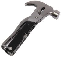 Універсальний складаний ключ мультитул молоток-швейцарський ніж Bell Howell Tac Tool 18 в 1 плоскогубці, викрутка пила з нержавіючої сталі з чохлом