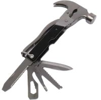 Універсальний складаний ключ мультитул молоток-швейцарський ніж Bell Howell Tac Tool 18 в 1 плоскогубці, викрутка пила з нержавіючої сталі з чохлом