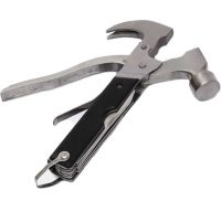 Універсальний складаний ключ мультитул молоток-швейцарський ніж Bell Howell Tac Tool 18 в 1 плоскогубці, викрутка пила з нержавіючої сталі з чохлом