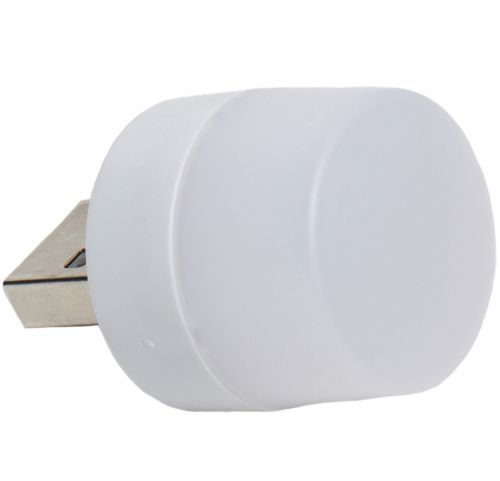 Світлодіодна USB міні лампочка нічник Vkstar 1W LED Light BU-15 від Power Bank і ноутбука, Лампа ліхтарик 6000K від повербанка ПК 1Вт Холодний білий