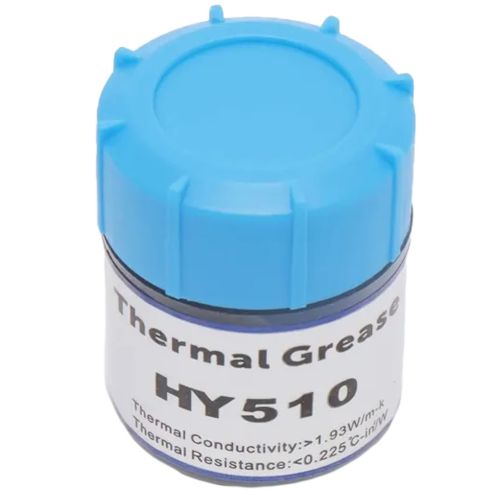 Універсальна силіконова термопаста Thermal Grease HY-510 30г для відеокарти і процесора термопроводная мастило для поліпшення передачі тепла сіра