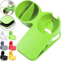 Підсклянник органайзер Clip On table Cup Holder FFX-336FQ на прищіпці для чашок, навісний тримач Затискач-підставка з прищіпкою для зберігання води