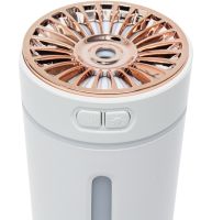 Бездротовий автомобільний зволожувач повітря Aroma Humidiifer H20 з RGB підсвічуванням, акумуляторний аромадифузор USB HP227 в авто і для дому