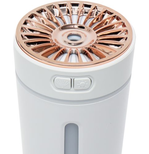 Бездротовий автомобільний зволожувач повітря Aroma Humidiifer H20 з RGB підсвічуванням, акумуляторний аромадифузор USB HP227 в авто і для дому