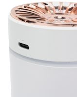 Бездротовий автомобільний зволожувач повітря Aroma Humidiifer H20 з RGB підсвічуванням, акумуляторний аромадифузор USB HP227 в авто і для дому