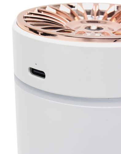 Бездротовий автомобільний зволожувач повітря Aroma Humidiifer H20 з RGB підсвічуванням, акумуляторний аромадифузор USB HP227 в авто і для дому