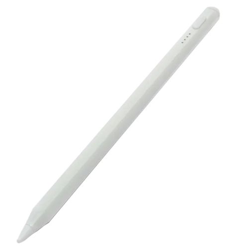 Универсальный стилус Stylus Pen JT19 для письма и рисования Android iPad IOS, Активный стилус-ручка для телефона и планшета с 2 наконечниками Белый