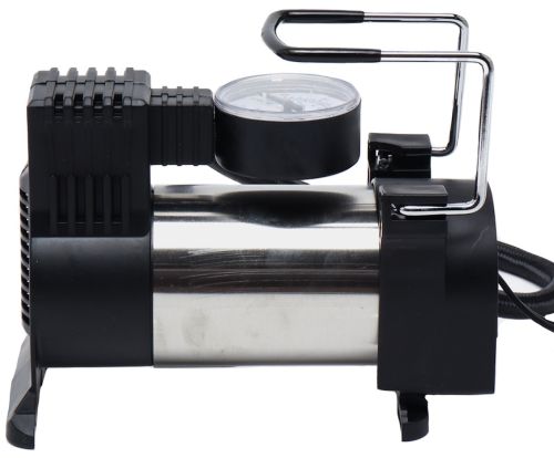 Автокомпресор від прикурювача Аіг pump HS - 208 965кПа для накачування шин 140psi 10Amp Автомобільний компресор насос для підкачки коліс машини чорний