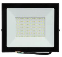 Светодиодный уличный прожектор 100W LED Flood Light Series 2 UKC FL-100 с монтажным креплением на кронштейн, Дневной фонарь 100 Вт IP66 6400К для улицы от сети