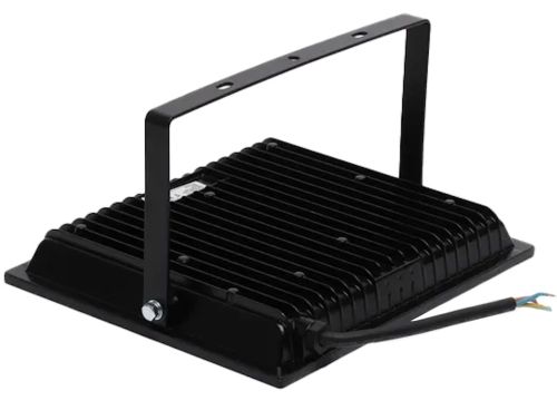 Светодиодный уличный прожектор 100W LED Flood Light Series 2 UKC FL-100 с монтажным креплением на кронштейн, Дневной фонарь 100 Вт IP66 6400К для улицы от сети