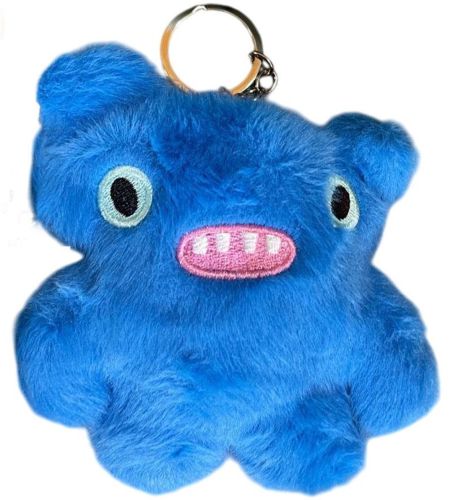 Дитяча плюшева іграшка брелок Fuggler Wide Eyed Weirdo 13 см, М'яка фігурка монстрик сюрприз Фуглер FuggGlow з брелоком для сумки для дітей